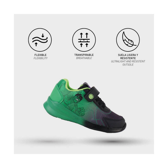 Adidași pentru Copii The Avengers Verde Negru