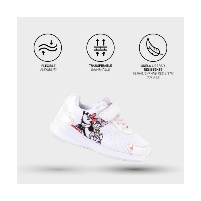 Adidași pentru Copii Minnie Mouse Alb