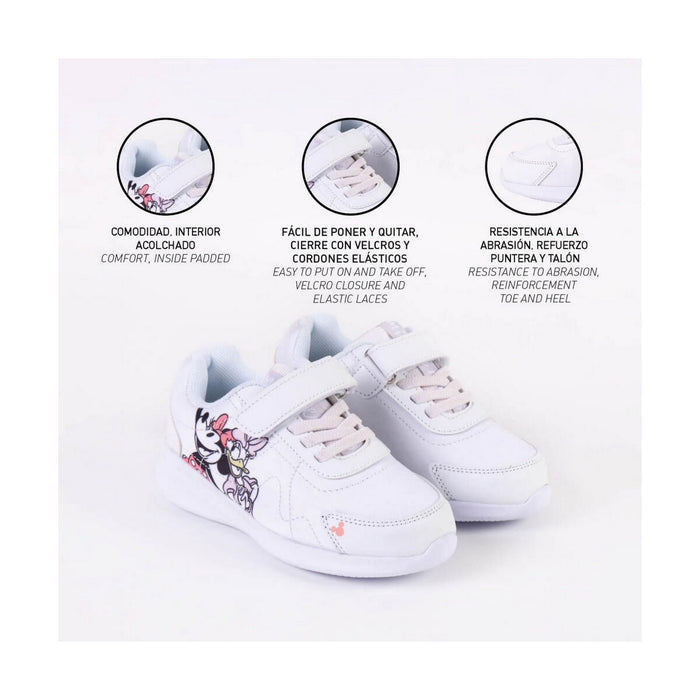 Adidași pentru Copii Minnie Mouse Alb