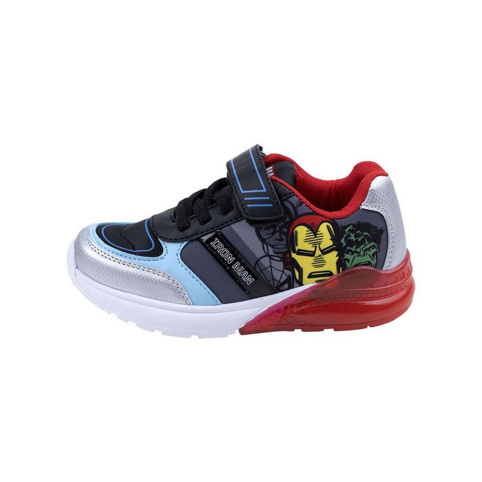 Adidași cu LED The Avengers Albastru Roșu