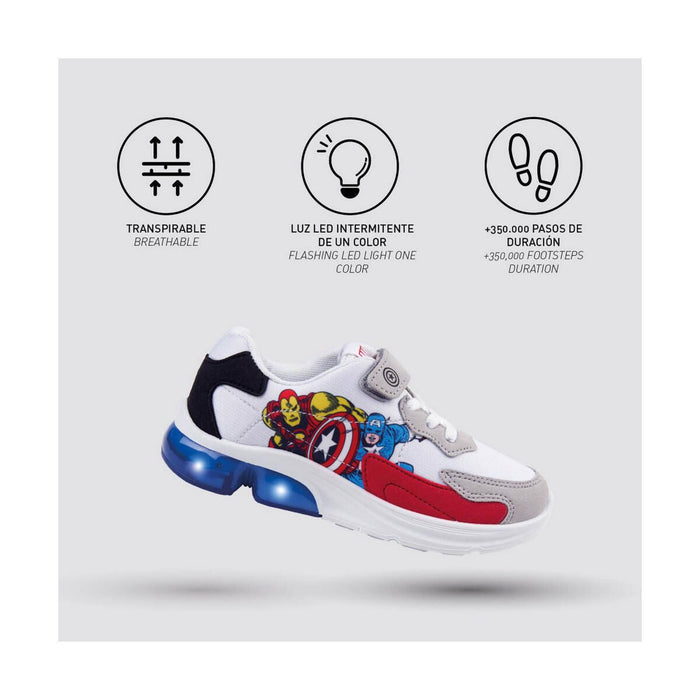 Adidași cu LED The Avengers Multicolor