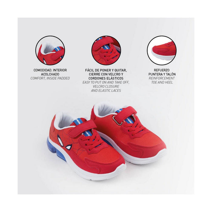 Adidași cu LED Spider-Man