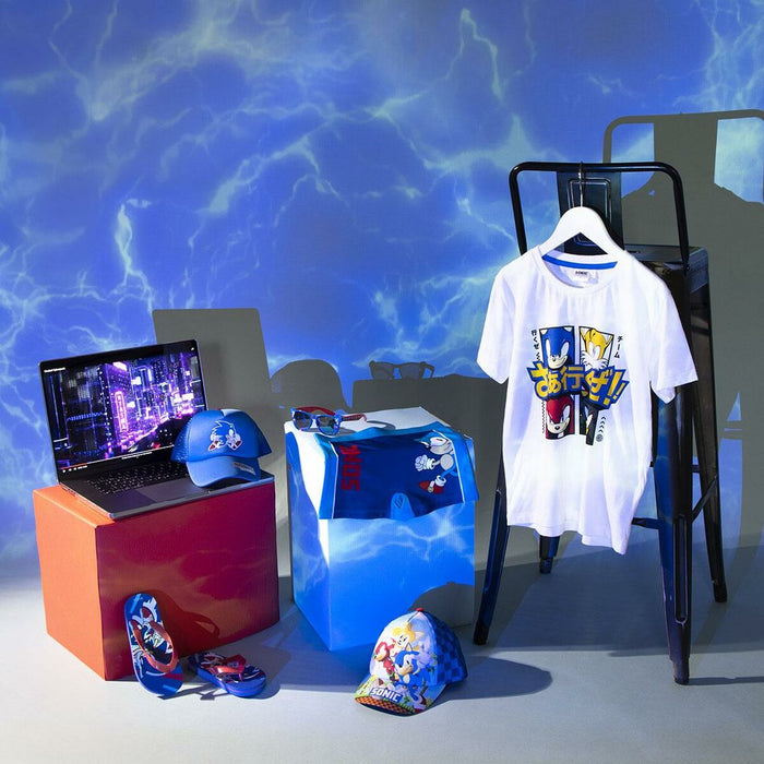 Șlapi pentru Copii Sonic Albastru