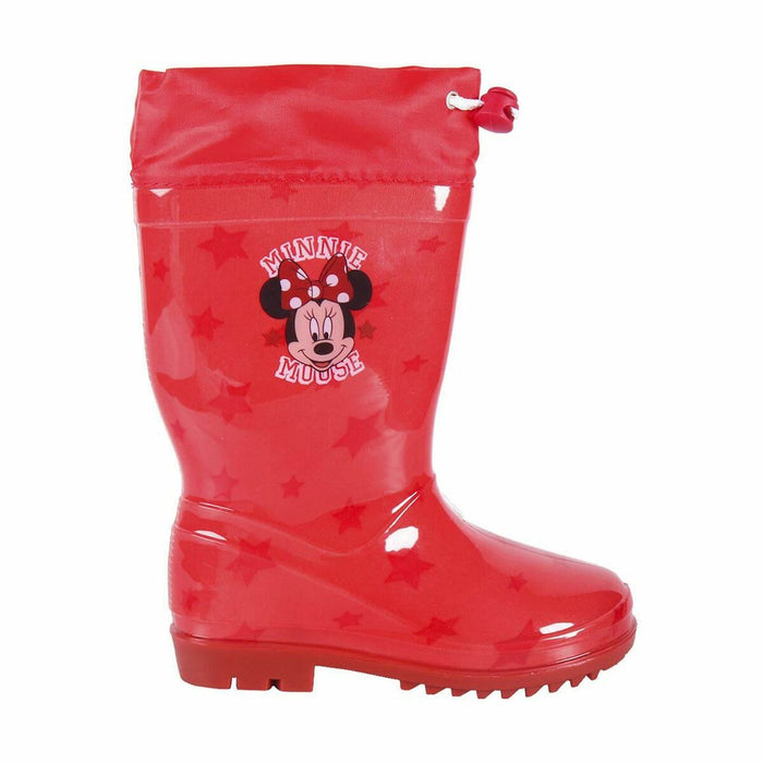 Cizme de Cauciuc pentru Copii Minnie Mouse Roșu