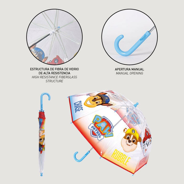 Umbrelă The Paw Patrol Ø 71 cm Multicolor