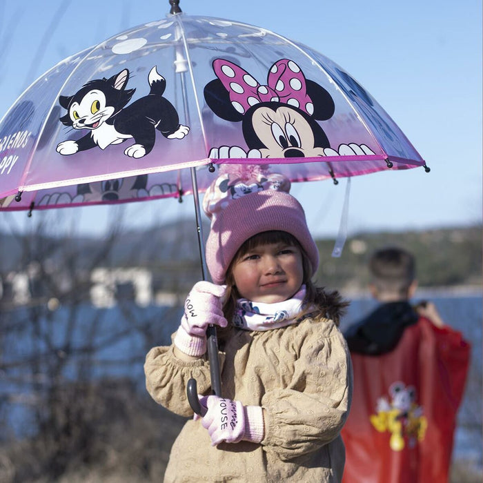 Umbrelă Minnie Mouse Ø 71 cm Roz PoE 45 cm