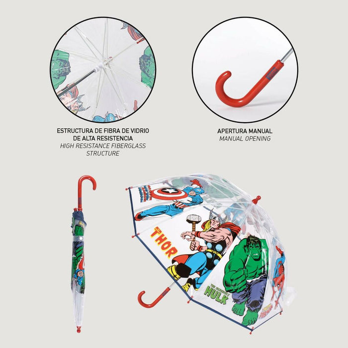 Umbrelă The Avengers Ø 71 cm Multicolor