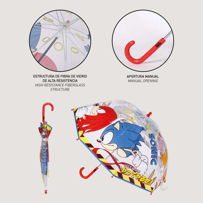 Umbrelă Sonic Ø 71 cm Multicolor PoE 45 cm
