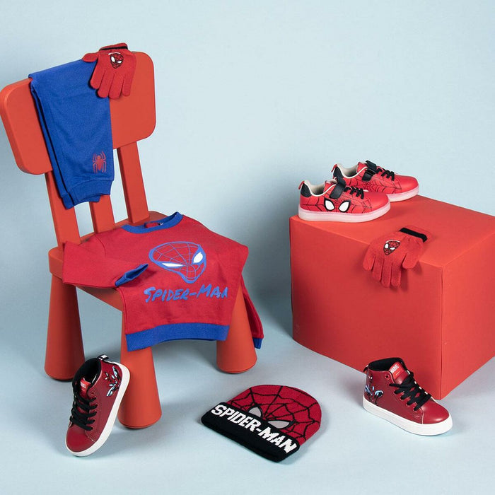 Căciulă pentru Copii Spiderman Roșu (Mărime unică)