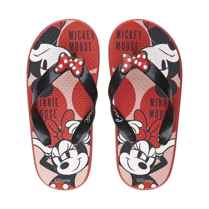 Șlapi pentru Copii Minnie Mouse Roșu