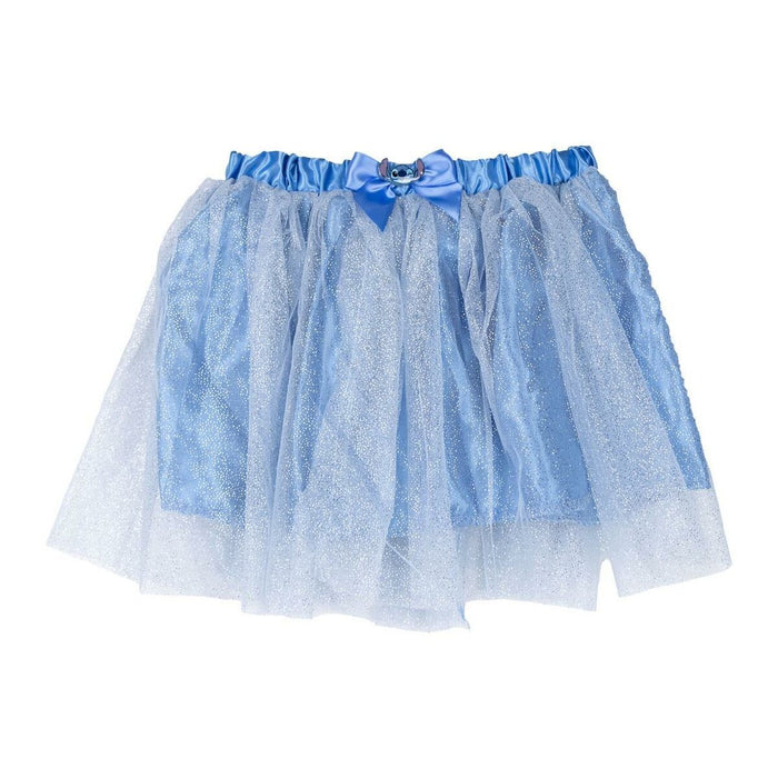 Costum Deghizare pentru Copii Stitch Albastru Diademă Tutu 2 Piese