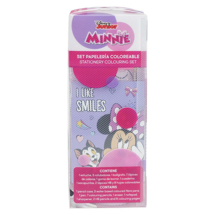 Set de Papetărie Minnie Mouse 25 Piese Roz