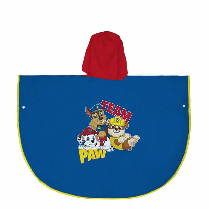 Poncho Impermeabil cu Glugă The Paw Patrol Albastru