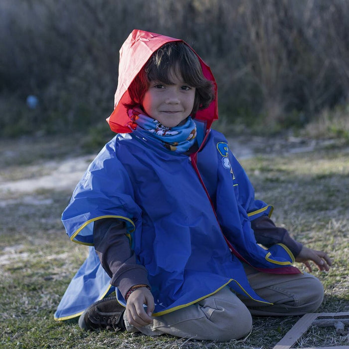 Poncho Impermeabil cu Glugă The Paw Patrol Albastru