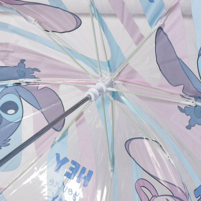 Umbrelă Stitch Roz Ø 71 cm Albastru