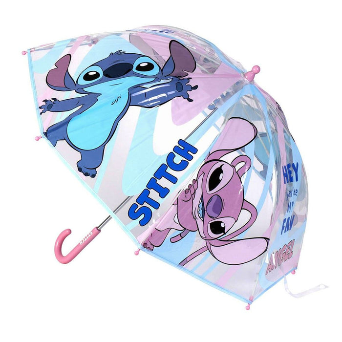 Umbrelă Stitch Roz Ø 71 cm Albastru