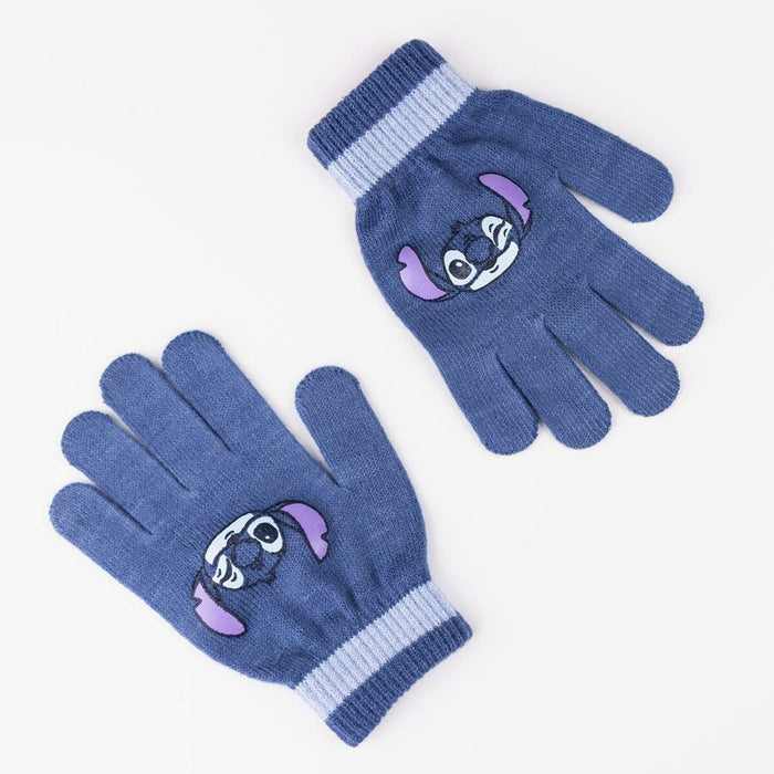 Mănuși Stitch Albastru închis
