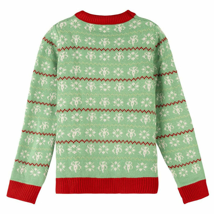 Pulover Unisex The Mandalorian Infantil Crăciun Verde