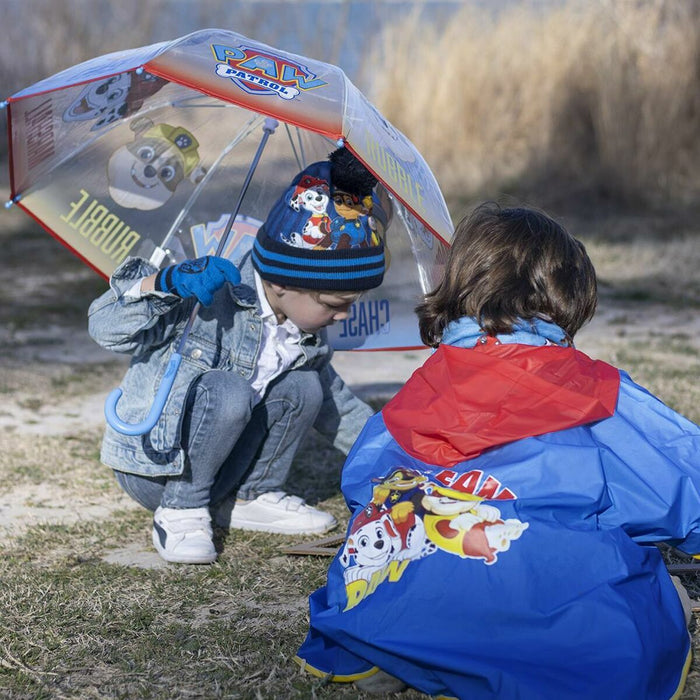 Poncho Impermeabil cu Glugă The Paw Patrol Albastru