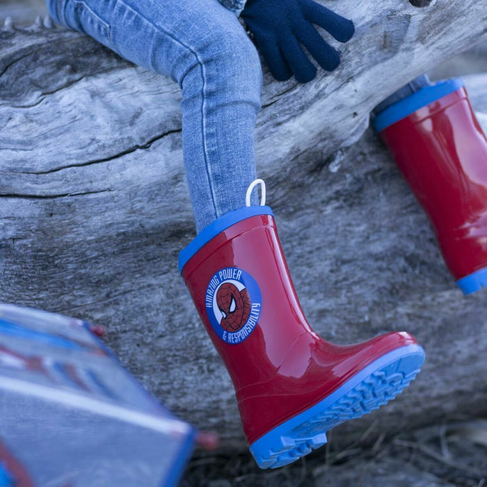 Cizme de Cauciuc pentru Copii Spider-Man