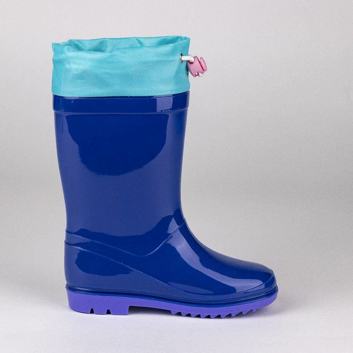 Cizme de Cauciuc pentru Copii Stitch Albastru