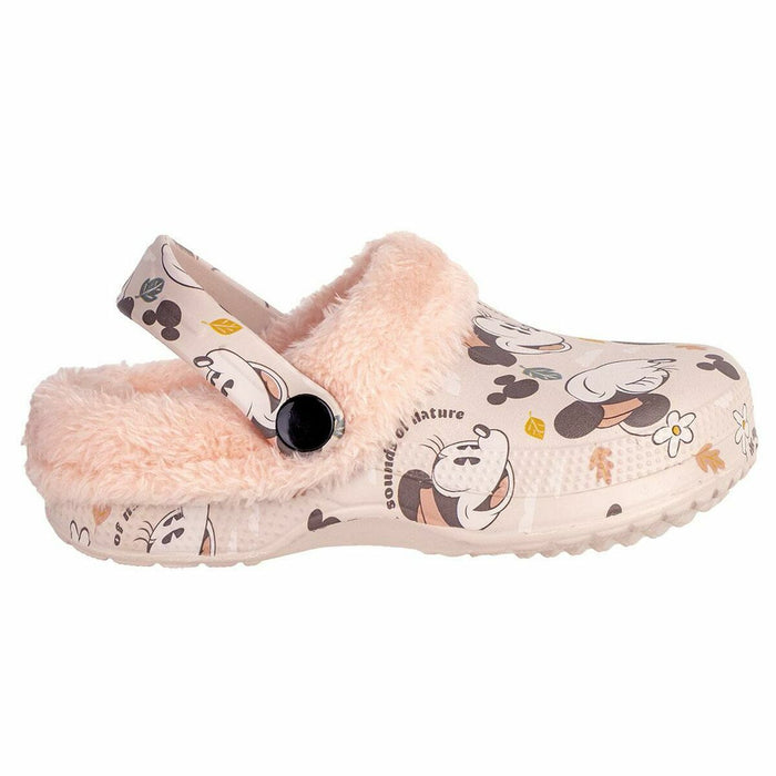 Papucii de Casă Minnie Mouse Roz