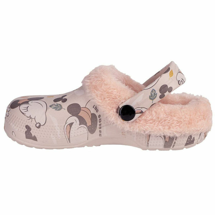 Papucii de Casă Minnie Mouse Roz