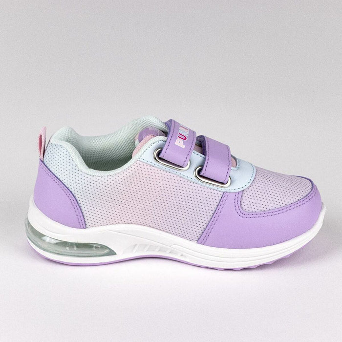 Adidași cu LED Gabby's Dollhouse Velcro Liliachiu