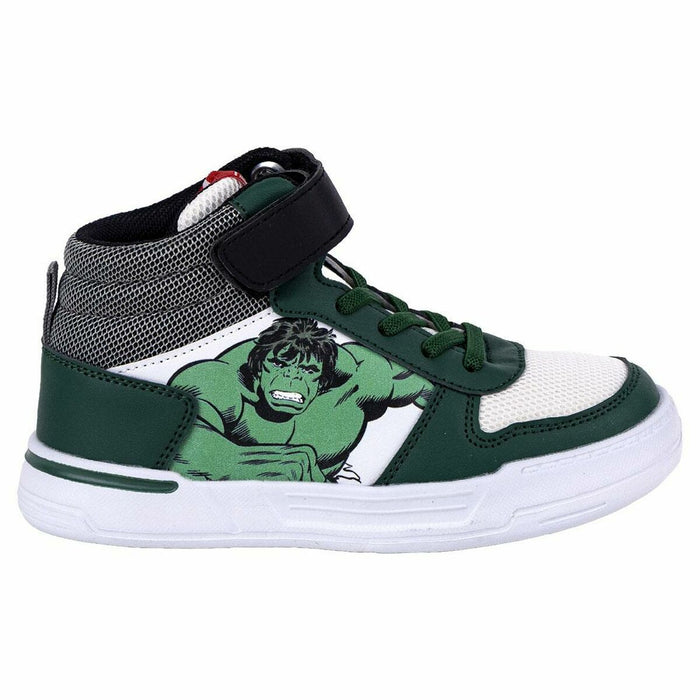 Cizme de zi cu zi pentru copii The Avengers Hulk Verde