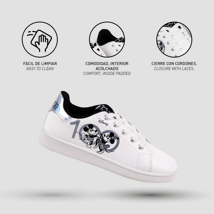 Pantofi sport pentru femei Disney Alb