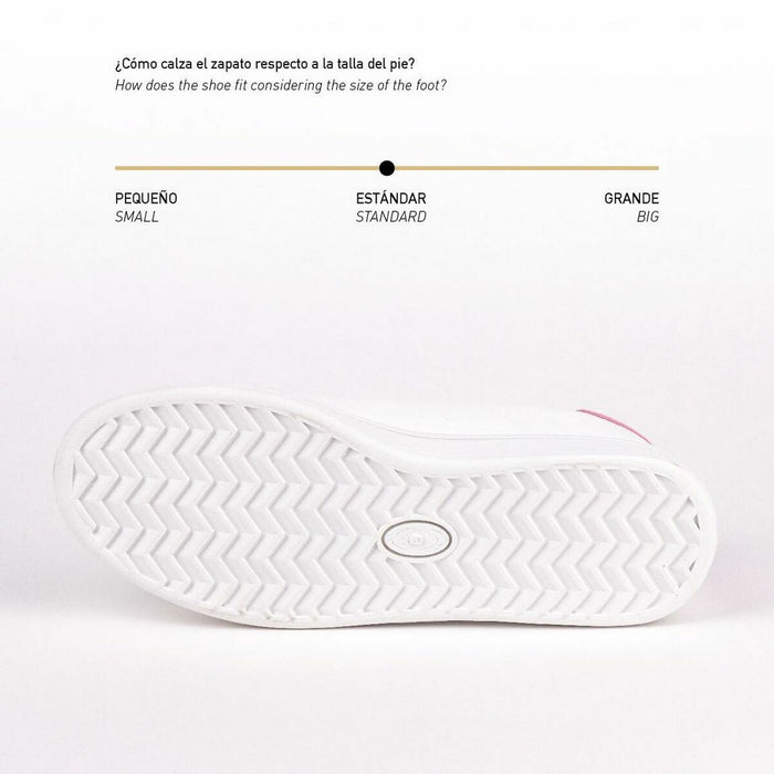 Pantofi sport pentru femei Stitch Alb