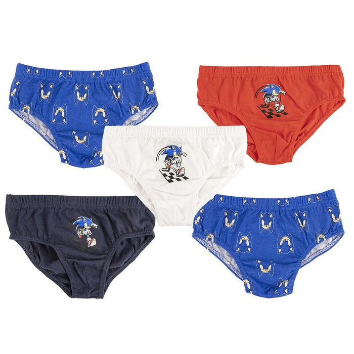 Set de chiloți Sonic Multicolor 5 Unități