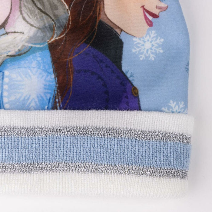 Căciulă și Mănuși Frozen 2 Piese Albastru