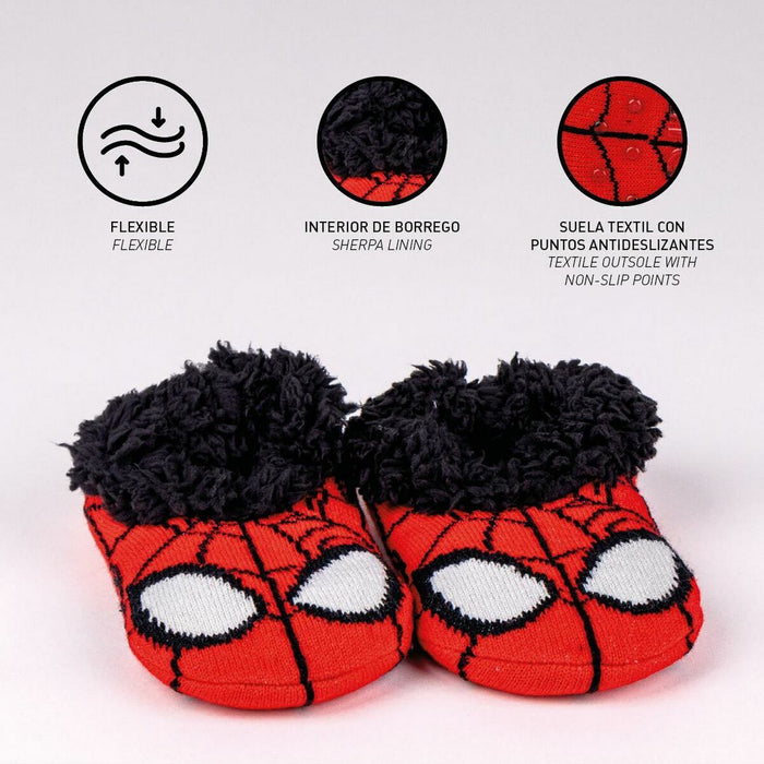 Papucii de Casă Spider-Man Roșu