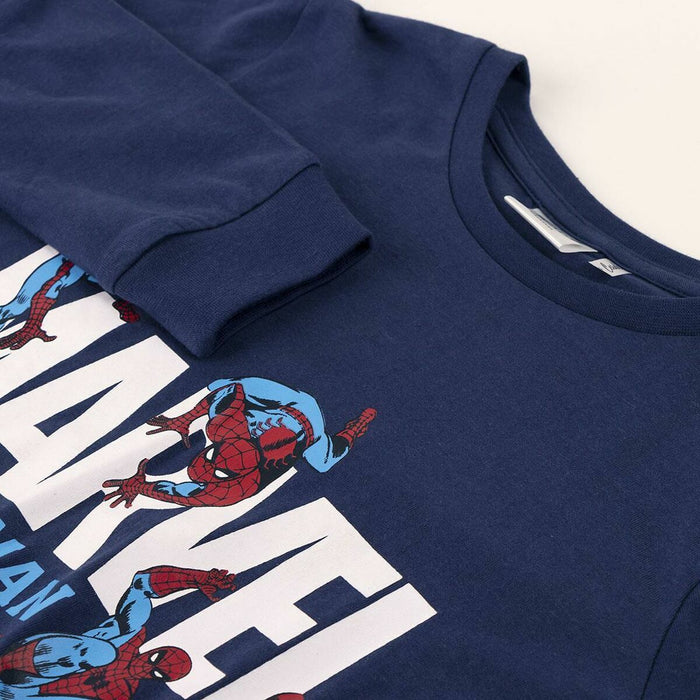 Pijama Infantil Spider-Man Albastru închis