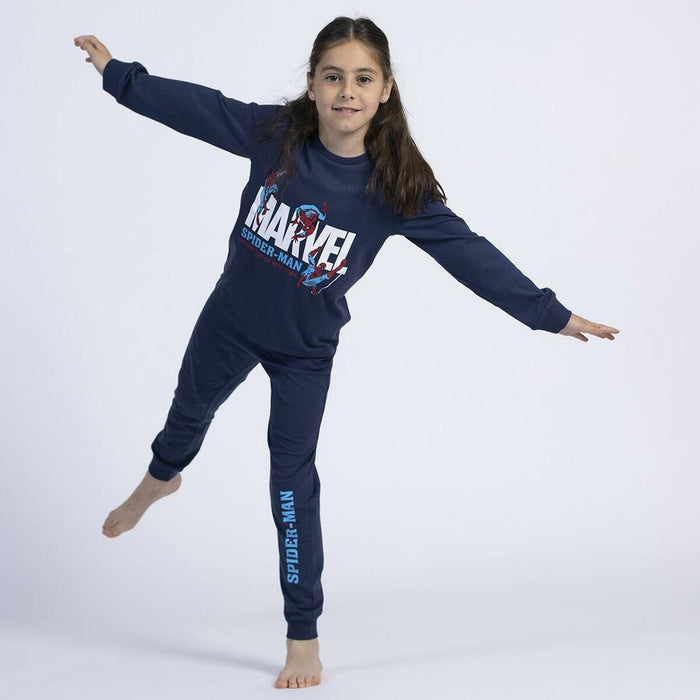 Pijama Infantil Spider-Man Albastru închis