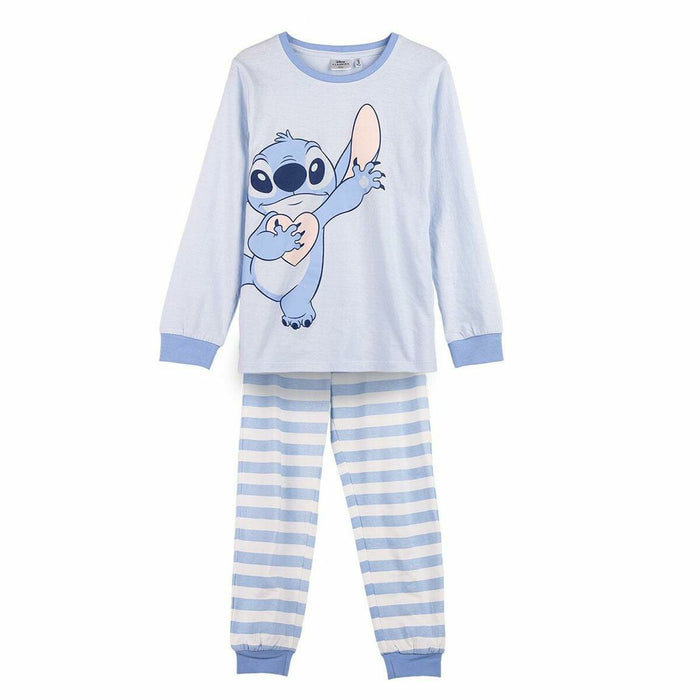 Pijama Infantil Stitch Albastru deschis
