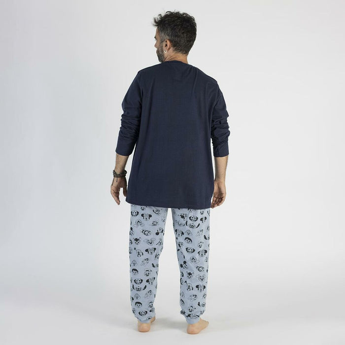 Pijama Disney Albastru închis (Adulți)