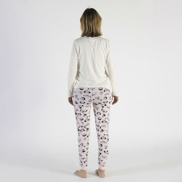 Pijama Disney Bej Roz deschis