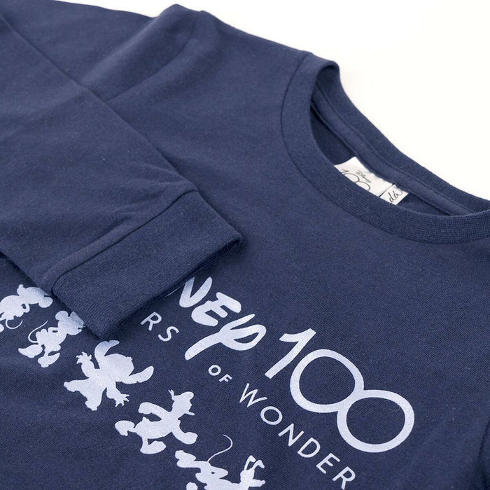 Pijama Infantil Disney Albastru închis