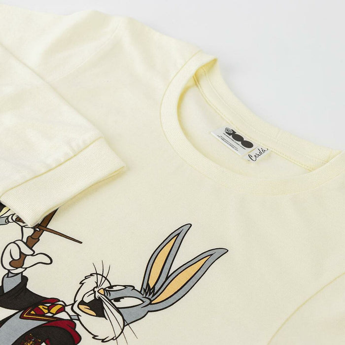 Pijama Infantil Warner Bros Roșu Bej
