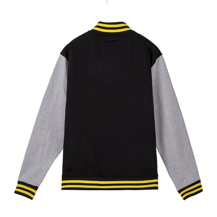 Hanorac fără Glugă Unisex Harry Potter Hufflepuff Gri Negru