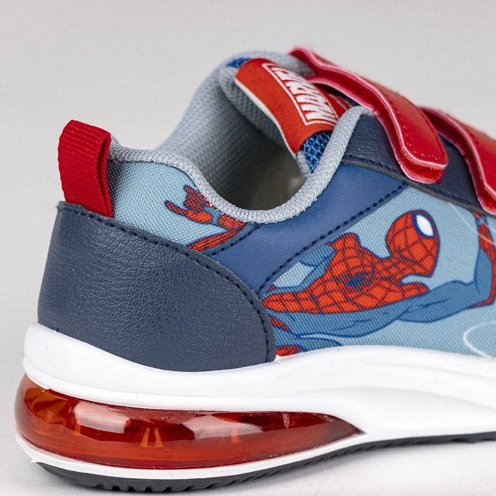 Adidași cu LED Spider-Man Velcro Albastru