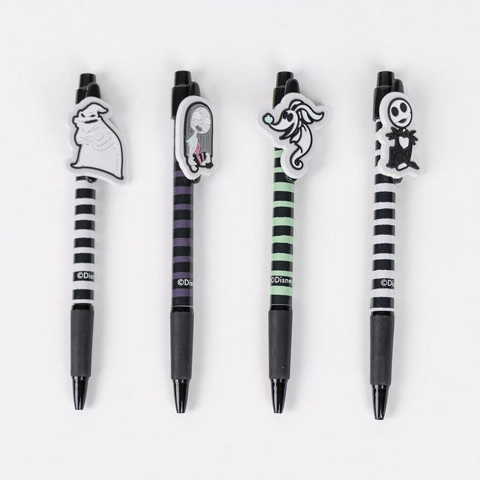 Set de Pixuri The Nightmare Before Christmas 4 Piese Negru