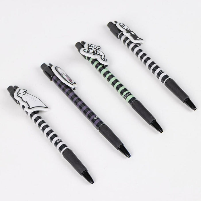 Set de Pixuri The Nightmare Before Christmas 4 Piese Negru