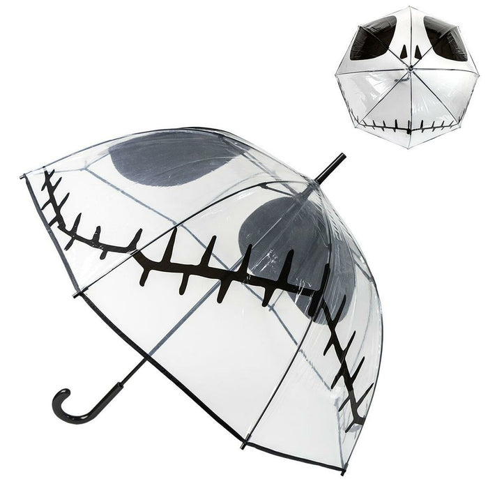 Umbrelă The Nightmare Before Christmas Transparent 60 cm Negru PoE