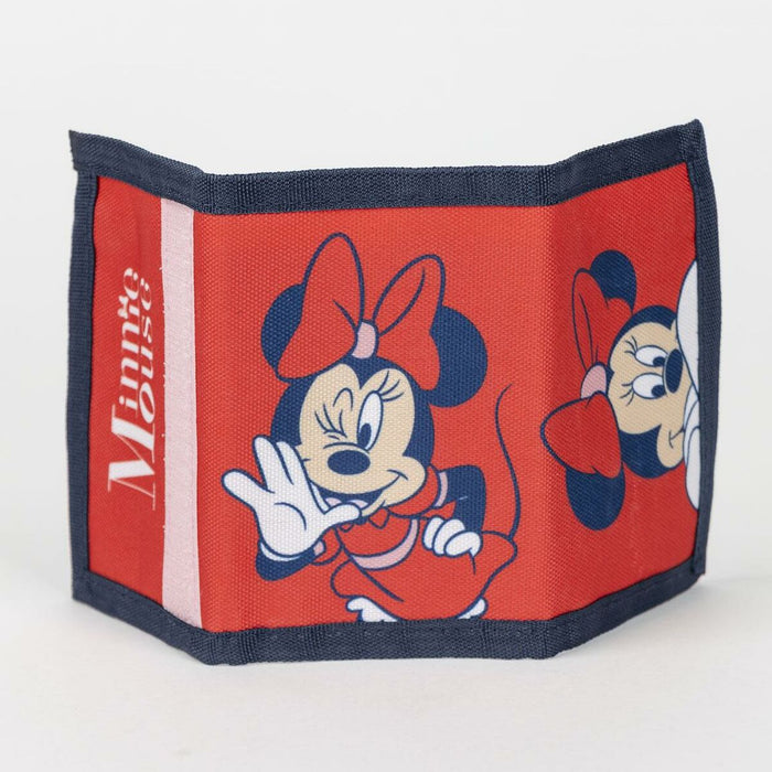 Sunglasses and Wallet Set Minnie Mouse 2 Piese Roșu