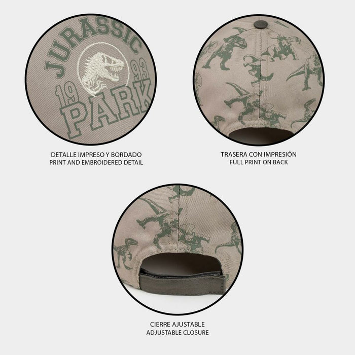 Șapcă pentru Copii Jurassic Park Verde (53 cm)