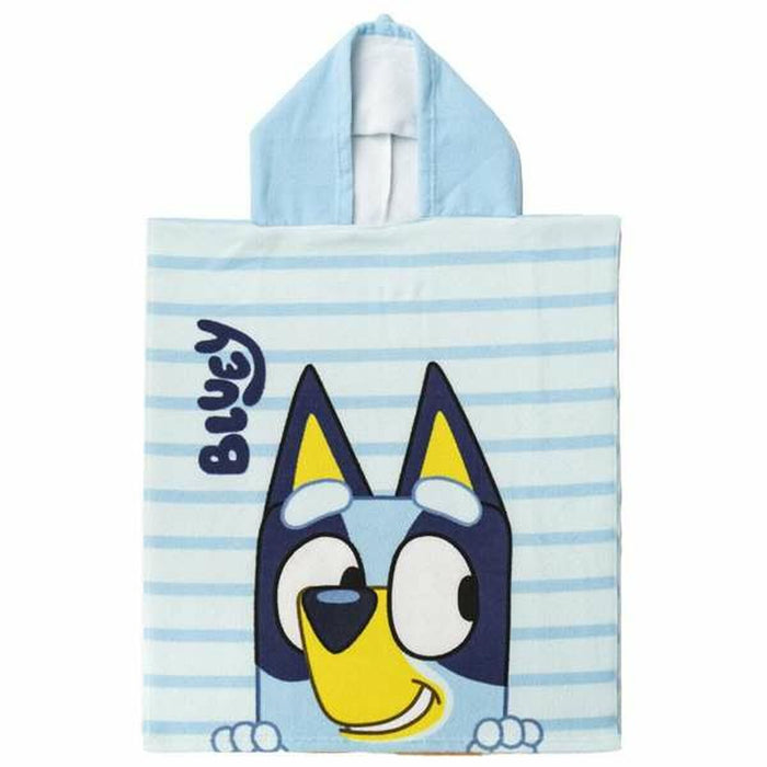 Prosop-Poncho cu Glugă Bluey Albastru deschis 50 x 115 cm
