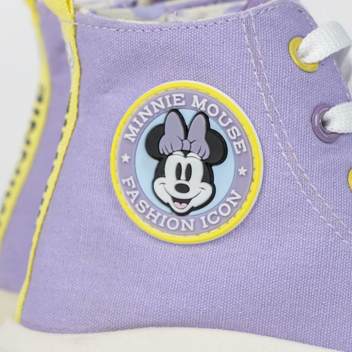 Cizme de zi cu zi pentru copii Minnie Mouse Liliachiu